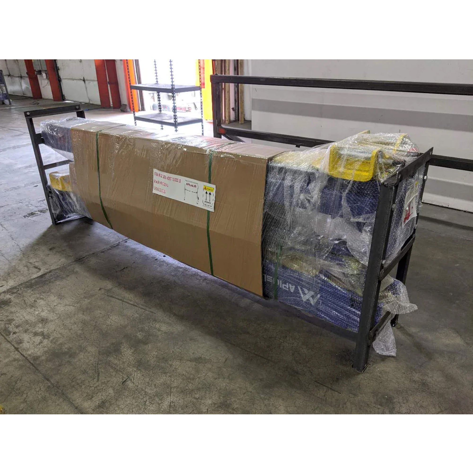 APlusLift 10,000LB 2-Post Floor Plate Heavy Duty Car Lift with 3 Year Warranty - HW-10KBP-A