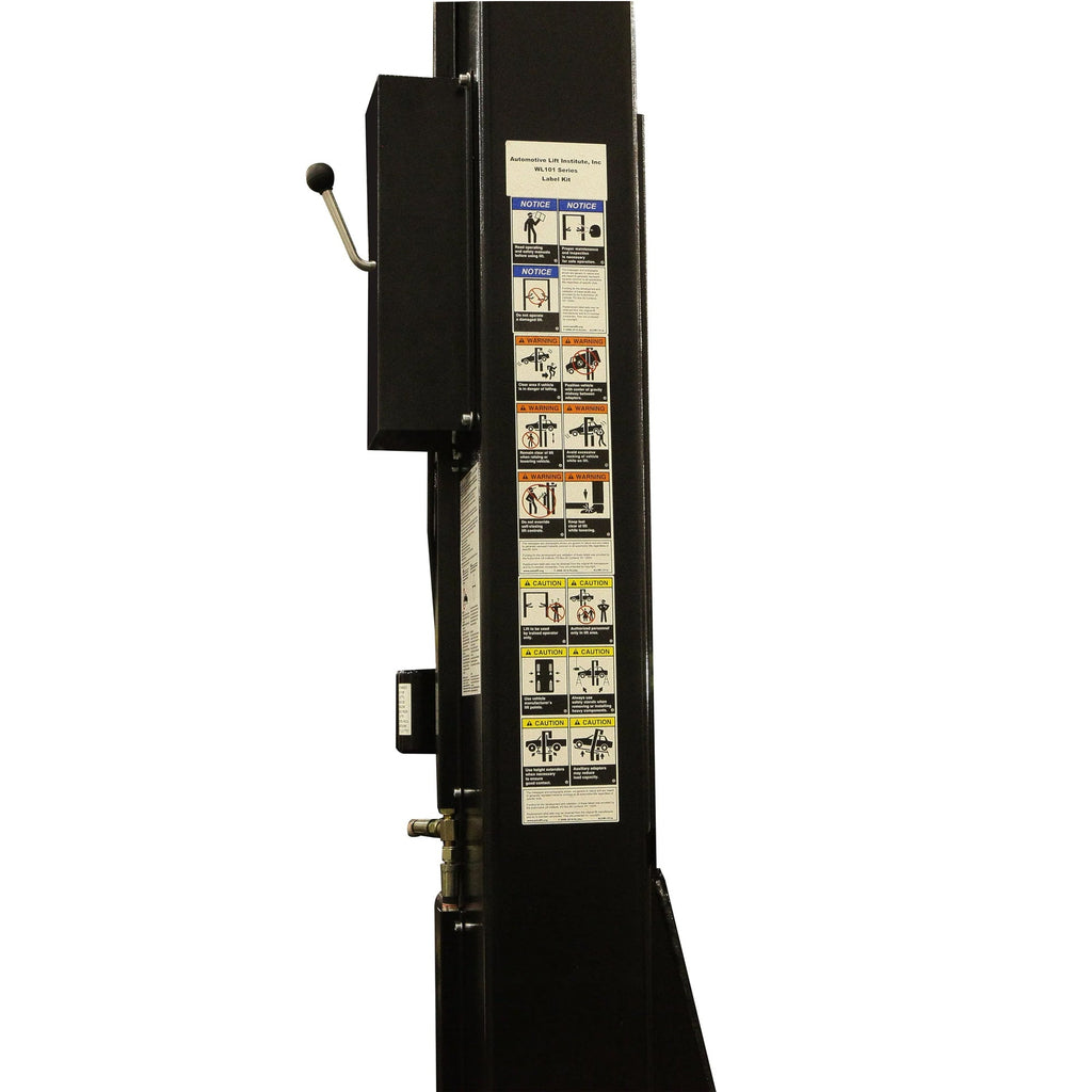 ALI Certified Falcon 10,000LB 2-Post Overhead Single Release Direct Drive Car Lift with 3 Year Warranty