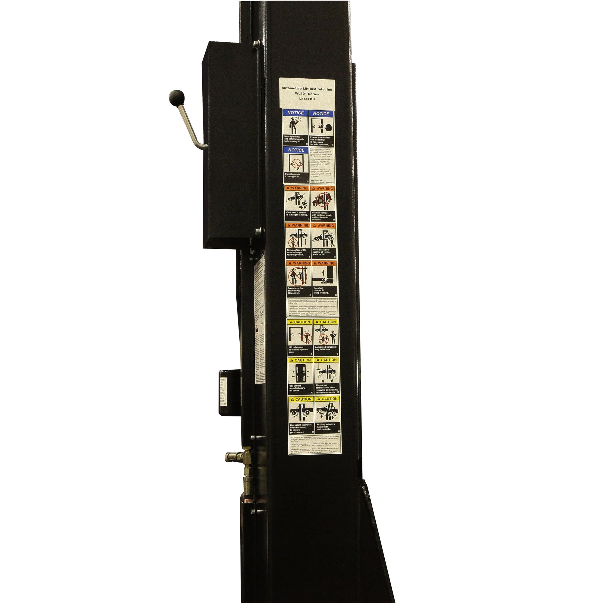 ALI Certified Falcon 10,000LB 2-Post Overhead Single Release Direct Drive Car Lift with 3 Year Warranty