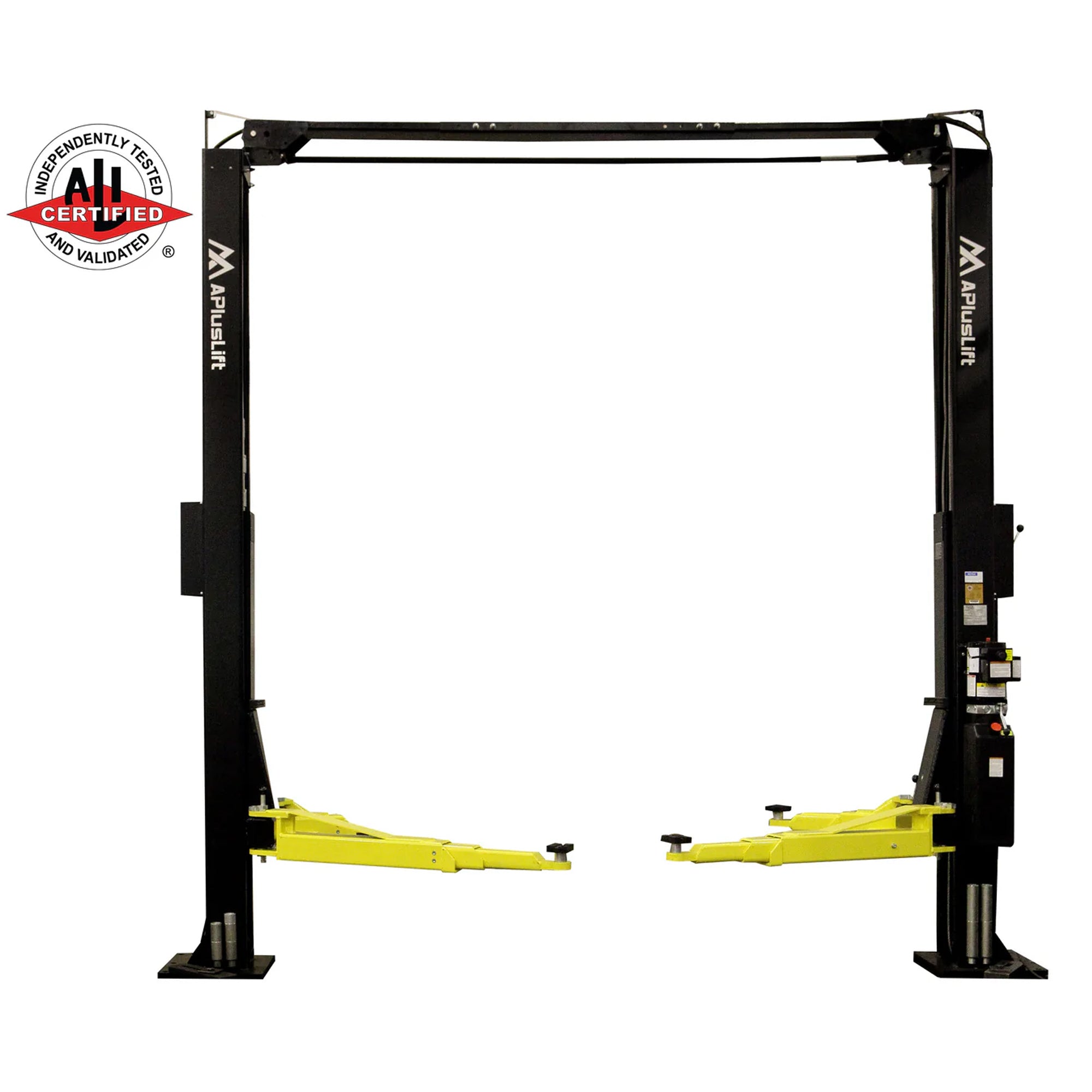 ALI Certified Falcon 10,000LB 2-Post Overhead Single Release Direct Drive Car Lift with 3 Year Warranty